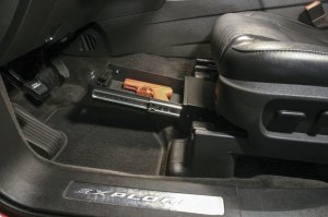 Ford Explorer Underseat Drawer - Front - Tuffy Products - Standard Key - Black - `11-`24 Ford Explorer Underseat Drawer - Front - Tuffy Products - Standard Key - Black - `11-`24